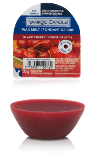 Vosk s vôňou Yankee Candle Black Cherry