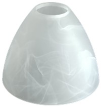 TIEŇ NA LAMPY, LUSTRE, SKLENENÝ HRNČEK, LAMPY E27