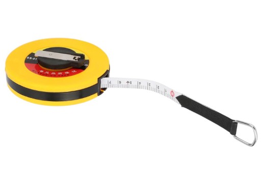SKLENENÁ PÁSKA MERACIA PÁSKA RÚČENÁ PÁSKA 50M METER METER