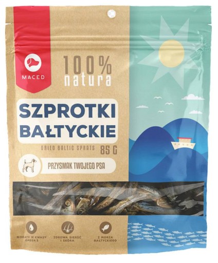 Macek Baltické šproty 85g Pochúťka pre psov