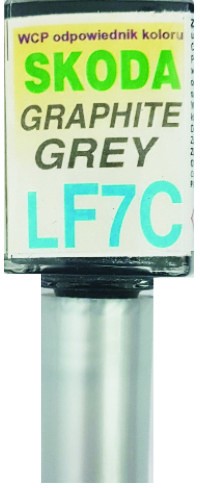 SKODA LF7C GRAFITOVÁ SIVÁ FARBA ŠKRABANKA DOTYK