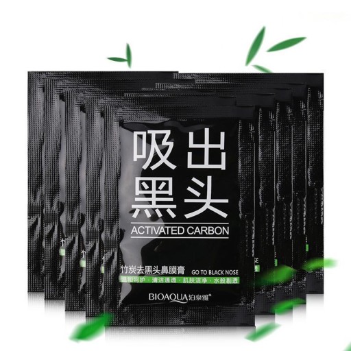 BIOAQUA BLACKHEAD PORE BLACK CARBON NOS MASKA