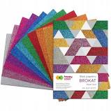 HAPPY COLOR BLOCK A4 10 GLITTROVÝ LIST