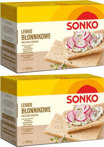 Chlieb Sonko z ľahkých vlákien 170 g x2