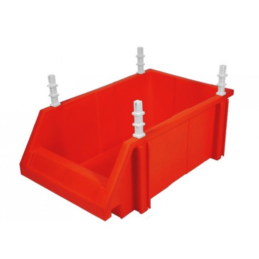 UNIBOX ÚLOŽNÝ BOX ČERVENÝ 250/155/110 MM