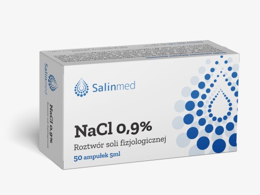 SALINMED fyziologický roztok ampulka 50 ks x 5 ml