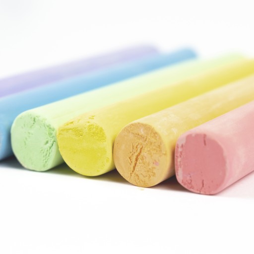 BEZPRACHOVÁ FAREBNÁ CHALK - 12 kusov STRIGO