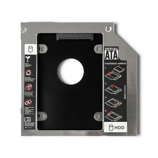 Vrecko Qoltec pre druhý 2,5 HDD 9,5 mm disk