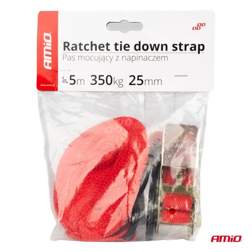 Upevňovací pás s napínačom 350kg 25mm 5m BELT-01