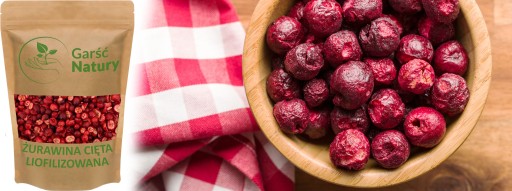 BRUSNICE SUŠENÉ MRAZOM, REZANÉ 20 g, sušené, prírodné, BEZ CUKRU, 0,02 kg