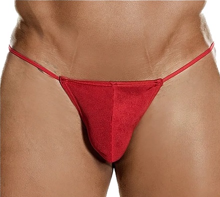 SEXY PÁNSKE JEMNÉ A VOĽNÉ ČERVENÉ tangá, XL