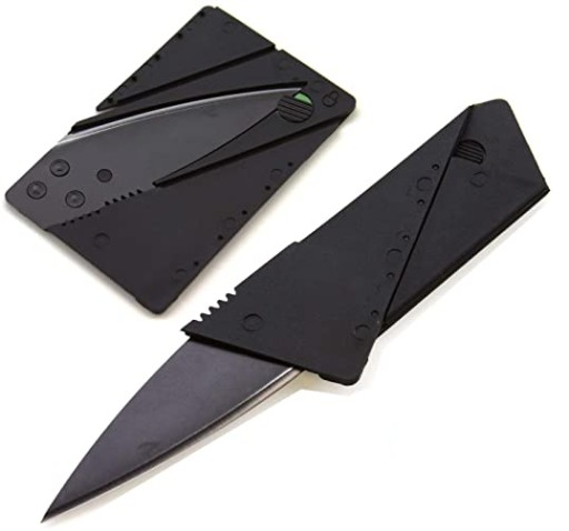 KNIFE Rozšíriteľná skladacia KREDITNÁ KARTA PREŽITIA