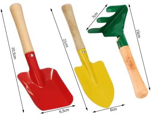 SADA ZÁHRADNÉHO NÁRADIA LOPATA RABES 3V1