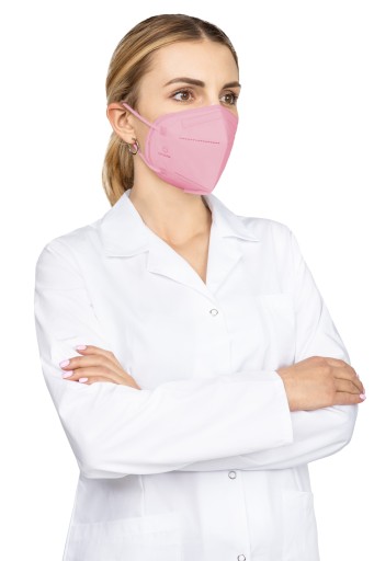 FFP2 OPHARM Ochranná maska 3 ks - PASTEL RUŽOVÁ