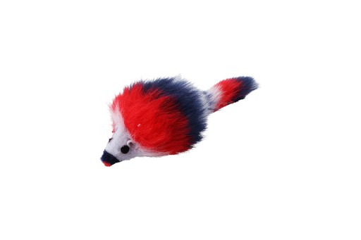 Hračka pre mačku Myška 18 cm, mix farieb