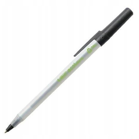 Okrúhle Stic Ecolutions čierne guľôčkové pero BIC