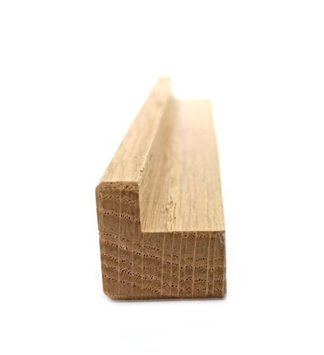 OKENNÁ NÁBYTKOVÁ KĽÚČKA L MASIV DUB L-96MM