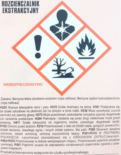 DOREX EXTRAKČNÉ riedidlo 500ml