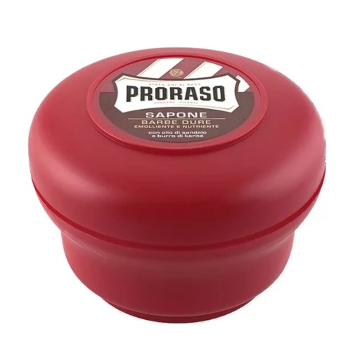 Proraso Nádoba na hrubé mydlo na holenie - santalové mydlo na holenie 150ml