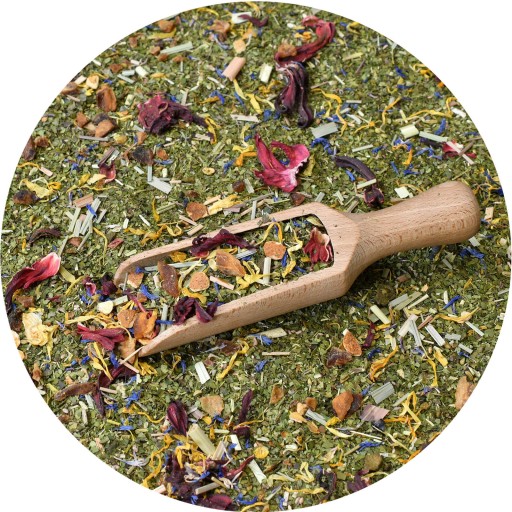 Yerba Verde Mate Green Flores kvety malina 50g - VZORKA
