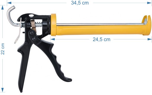 Stláčačka na kartuše silikónového lepidla Solid Gun 18:1 Bauhus