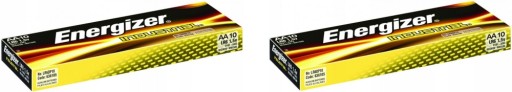 10x VÝKONNÝ ENERGIZER INDUSTRIAL LR6 R6 AA BATÉRIA