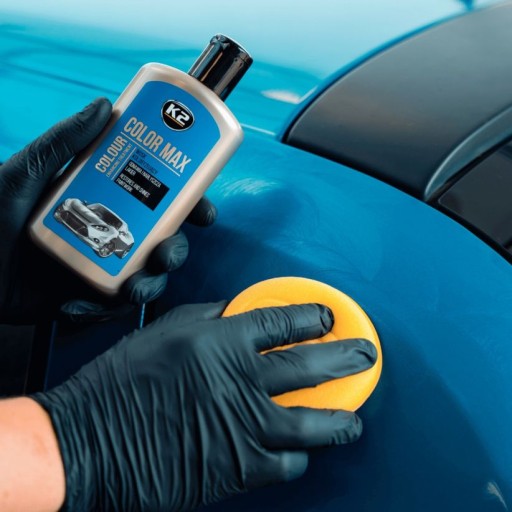 K2 COLOR MAX 250ml BLUE Farbiaci vosk