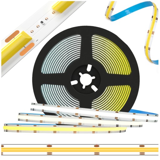 COB LED pásik 12V 1 meter 9W LED NEON PREMIUM rad