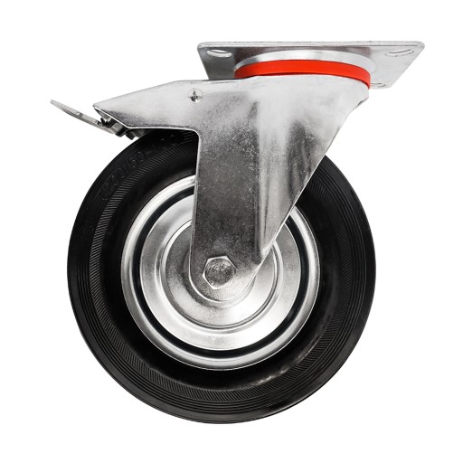 OTOČNÉ KOLESO S BRZDOU 125MM 100KG