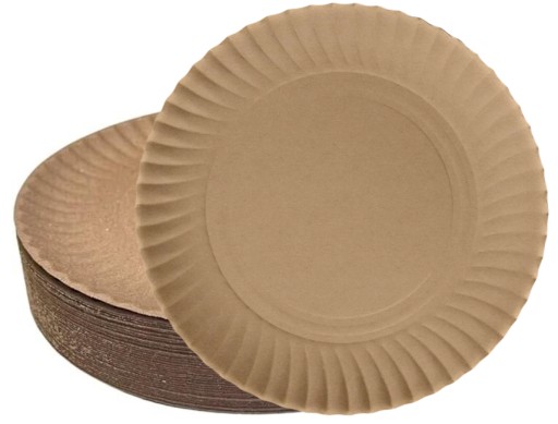 PAPIEROVÉ TANIERE DEZERTNÉ VEČEROVÉ EKOLOGICKÉ TANIERE KRAFT 23cm 50 ks