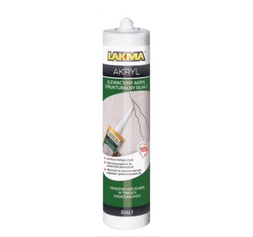 Akrylátová fasáda ZRNÁ BIELY SILAK S LAKMOU 280ml