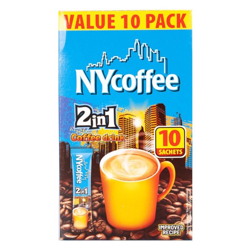 Instantný kávový nápoj 2v1 2v1 káva NYcoffe 10ks