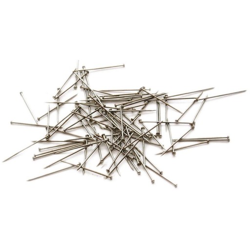 Strieborné kancelárske ihlice 24mm 50g