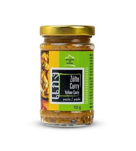 Žltá kari pasta 113g - Dom Ázie