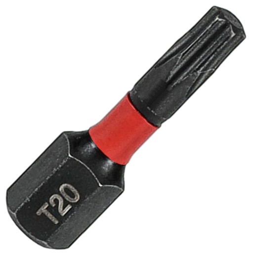 Príklepový bit s magnetickým hrotom TX20 25mm pre skrutkovač RASTOOL