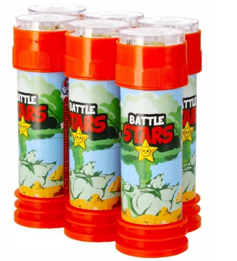 BATTLE STARS mydlové bubliny 55ml MY BUBBLE vonkajšia hračka