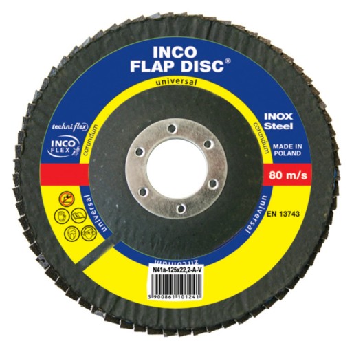 KLAPKA DISK 125 gr 60 INCO FLEX /typ B/ 1KS