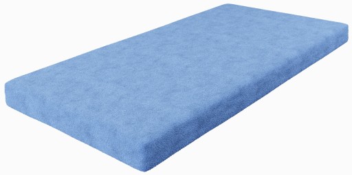 HRUBÉ FROTÉ PREStieradlo 90x40 - MODRÁ