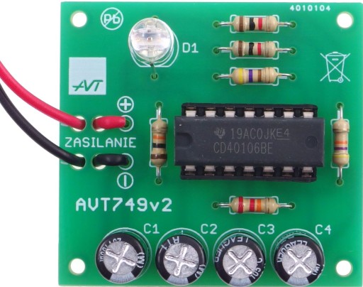 Farebný modul gadget RGB, DIY, AVT749 B