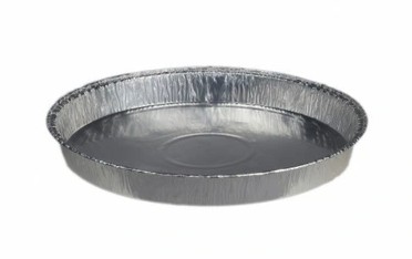 HLINÍKOVÉ FORMY, okrúhle, 20 cm, 600 ml, 10 ks