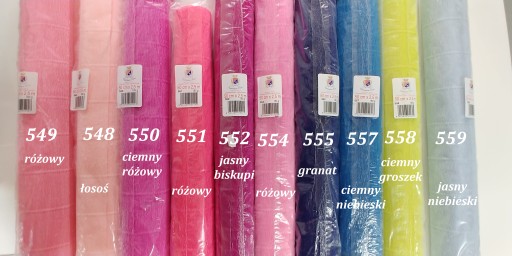 CREPE 50X250CM Cartotecnica Rossi Mix farieb