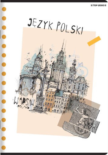 TEMATICKÁ KNIHA A5 60 K POĽSKÝ JAZYK TOP2000 WZ1