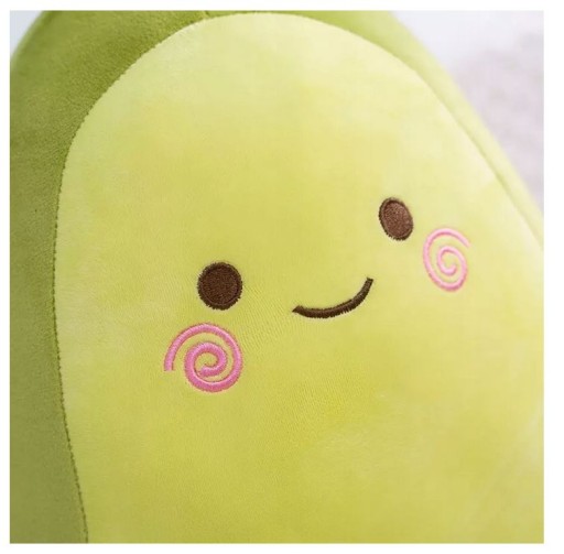 AVOKÁDOVÝ VANKÚŠ MASKOT PLYŠOVÁ HRAČKA CUDDLE 30cm