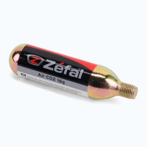 Zefal Cartridge Co2 plynové kartuše do pumpy na bicykel zlatá ZF-4160B 16 g