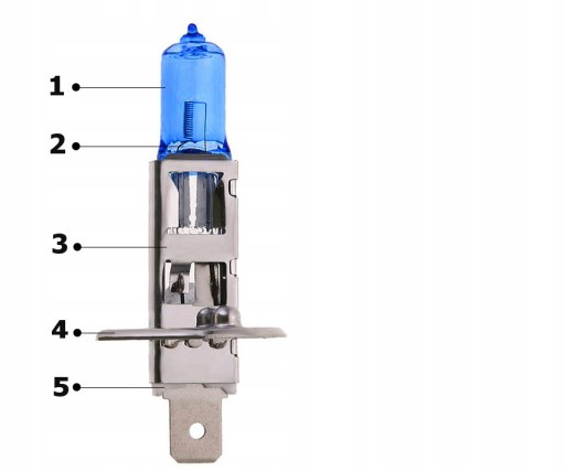 SENSO SUPER BIELA H1 ŽIAROVKA 12V 55W E4 MODRÁ XENON