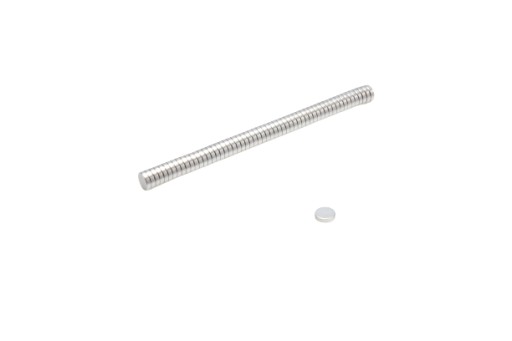 Neodymový magnet valcový MW 4x1 N38 10 ks