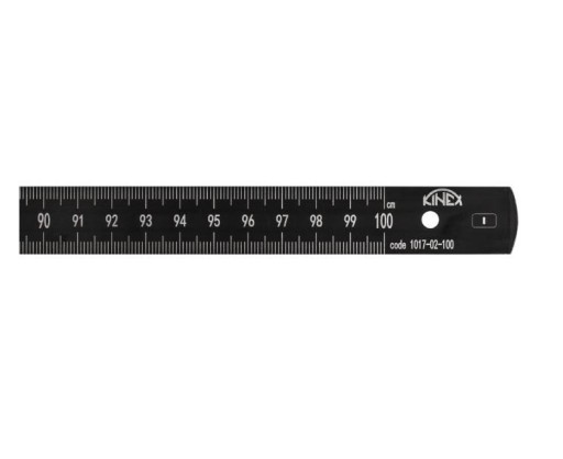 Oceľové pravítko, trieda I, INOX, 300 mm, 1017-02-030 Kinex