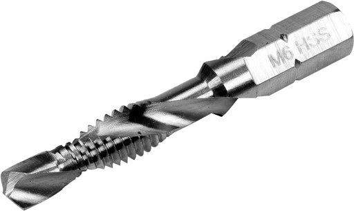 VŔTAČKA YATO DO ZÁPLATU M6 1,0 mm HEX 1/4 HSS OCEL