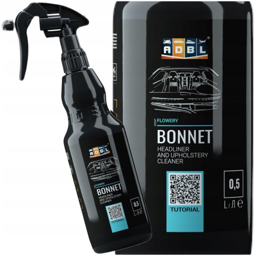 ADBL KAPOTA 500ml ČISTENIE A UMÝVANIE SEDADIEL HLAVY BOČNÉ ČALÚNENIE