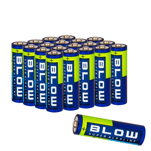 20x NAJVÝKONNEJŠIA ALKALICKÁ BATÉRIA AA LR6 SET PRSTY